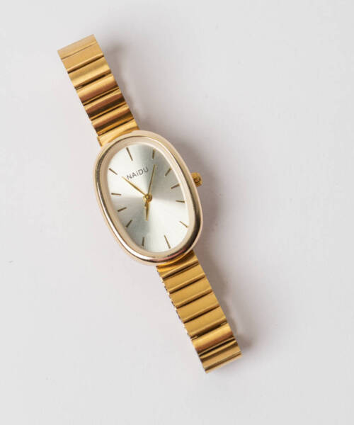 White Oval Watch